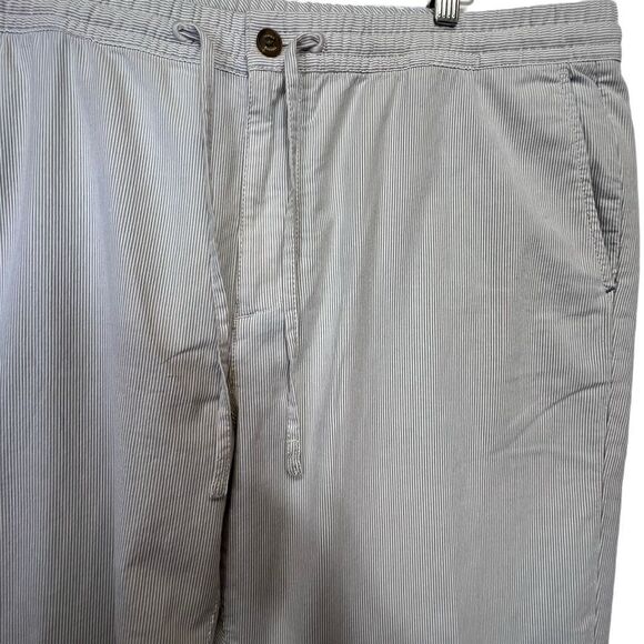 Tommy Bahama Pants Mens Sz XXL Beach Full Elastic pull on cotton Blend Blue - Picture 4 of 16